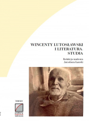 Wincenty Lutosławski i literatura. Studia