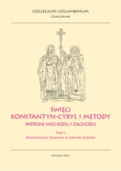 Święci Konstantyn-Cyryl i Metody - patroni Wschodu i Zachodu, red. A.Naumow i Zespół, t.5/1,t.5/2