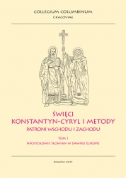 Święci Konstantyn-Cyryl i Metody - patroni Wschodu i Zachodu, red. A.Naumow i Zespół, t.5/1,t.5/2