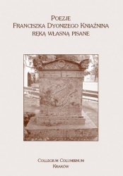 Poezyje Franciszka Dyjonizego Kniaźnina reką własną pisane
